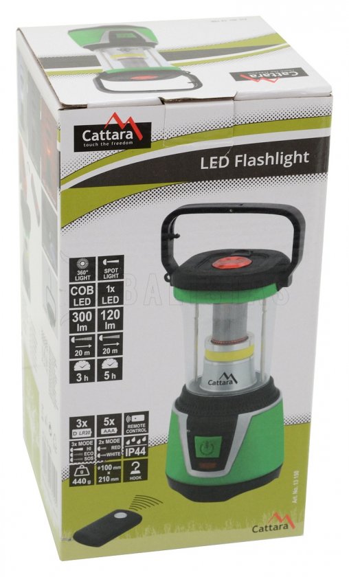 Svietidlo LED 300 lm Camping Remote Control
