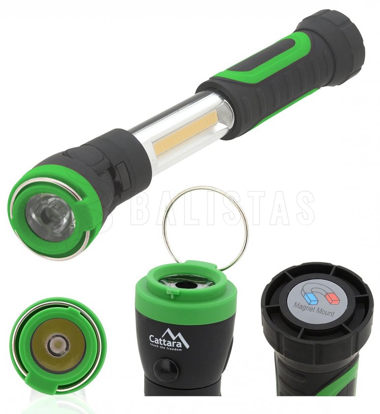 LED baterka 100/200 lm Camping vysúvacia