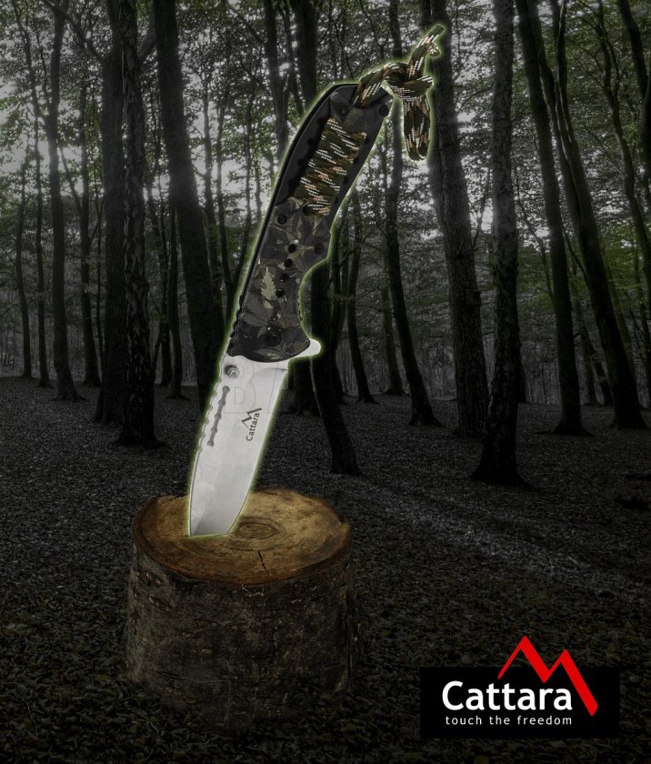 Zatvárací nôž Cana s poistkou 21,6 cm