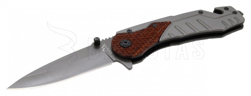 Zatvárací nôž Wood s poistkou 21cm