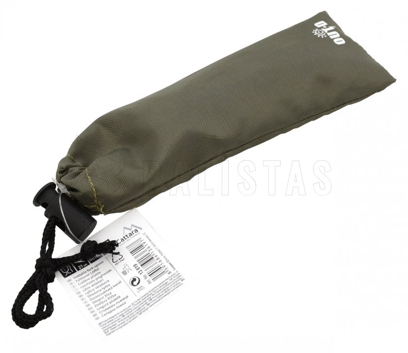 Skladacia lyžica z nehrdzavejúcej ocele 210/130 mm
