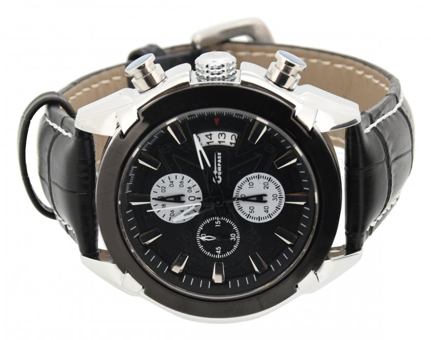 Hodinky Chrono Black Compass