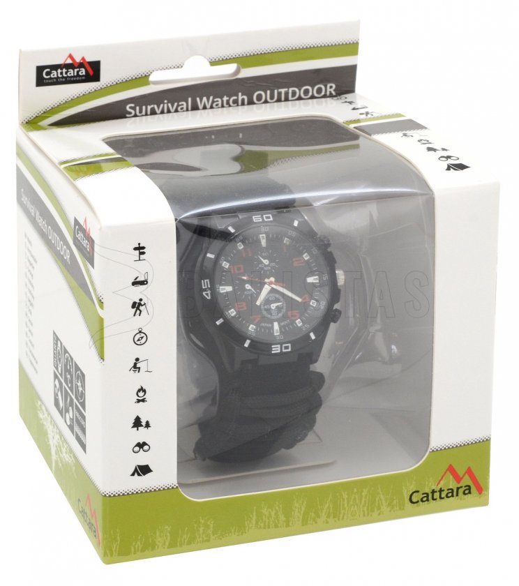 Hodinky Outdoor s teplomerom