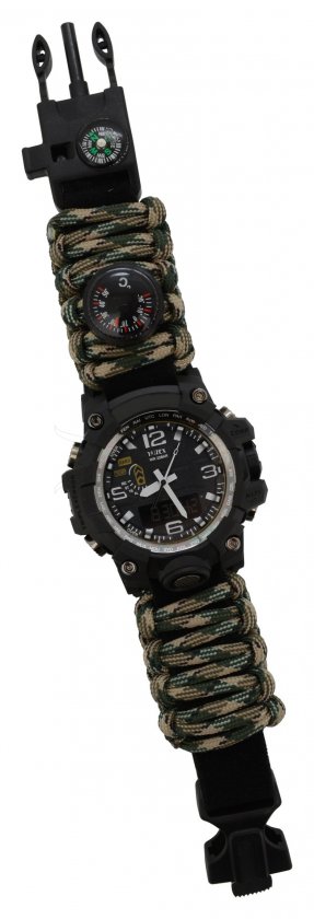 Outdoor hodinky s teplomerom Waterproof