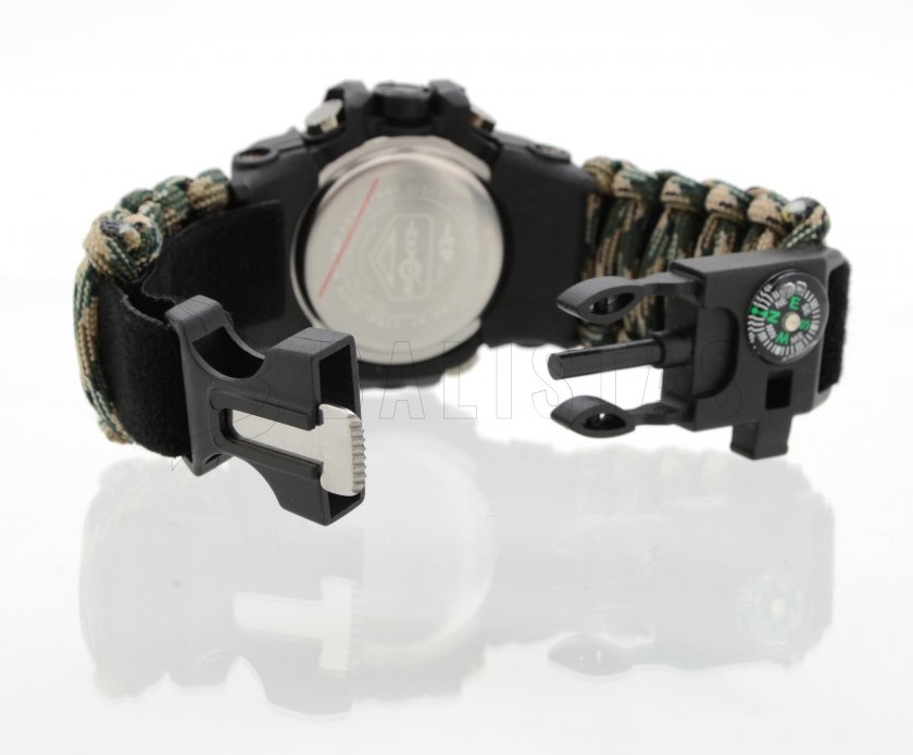 Outdoor hodinky s teplomerom Waterproof