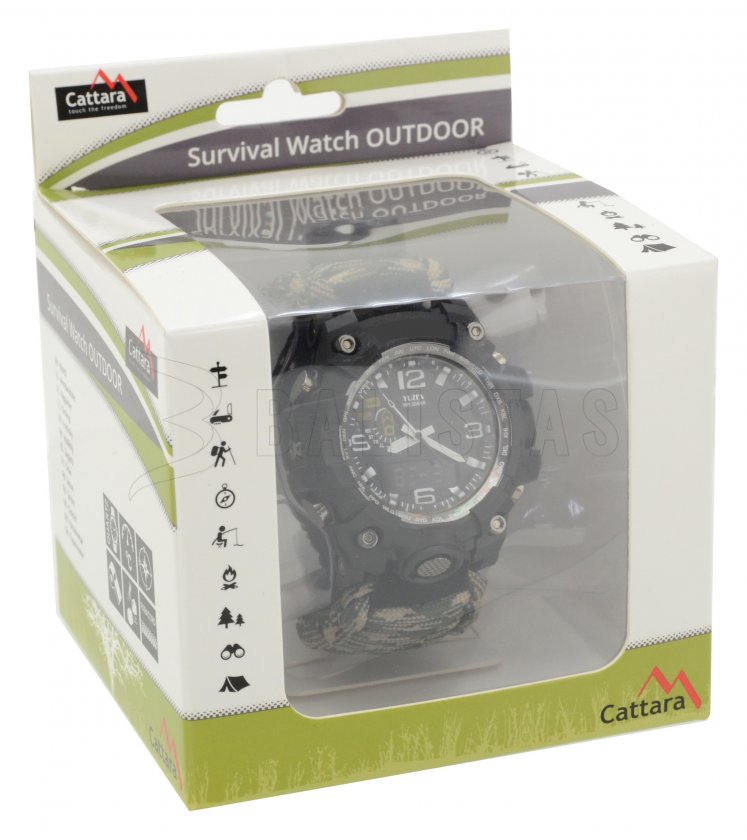 Outdoor hodinky s teplomerom Waterproof