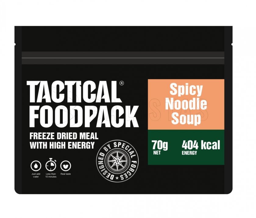 Dehydrované jedlo - pikantná rezancová polievka Tactical Foodpack
