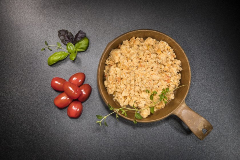 Dehydrované potraviny - miešané vajíčka s paradajkami Tactical Foodpack