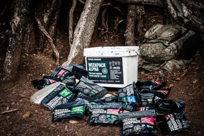 Set 21x Survival MRE dehydrovaného jedla - Weekpack Alpha Tactical Foodpack