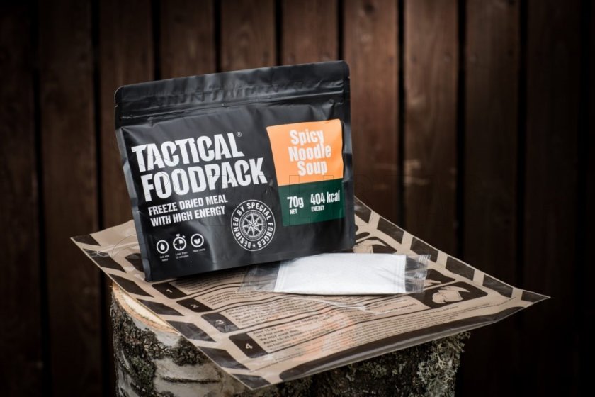 Taktická ohrievacia podložka od spoločnosti Tactical Foodpack
