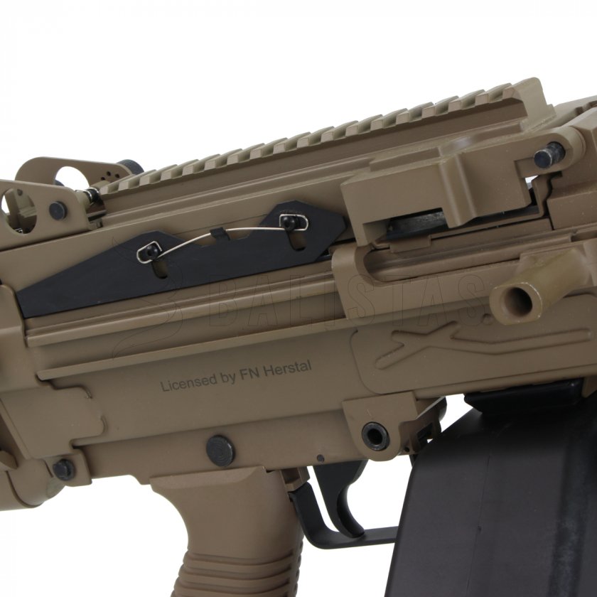 Airsoftový guľomet M249 (CYBG M249 PARA TAN)