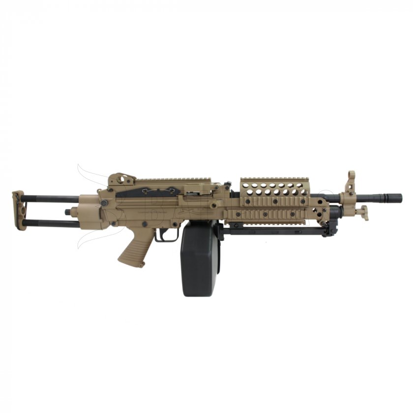 Airsoft guľomet Mk46 (CYBG MK-46 TAN)