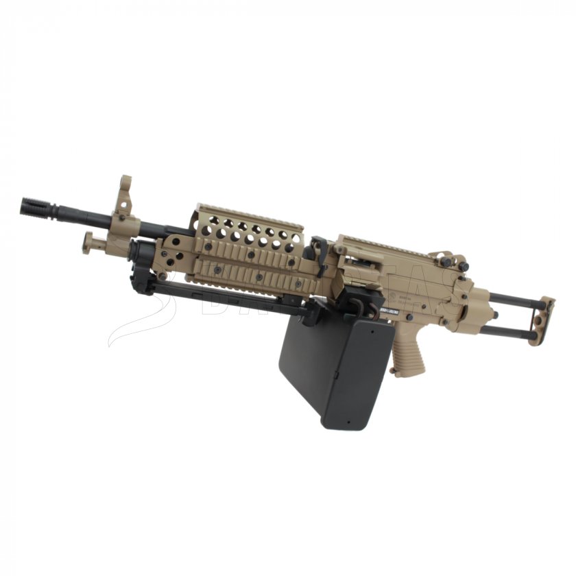 Airsoft guľomet Mk46 (CYBG MK-46 TAN)