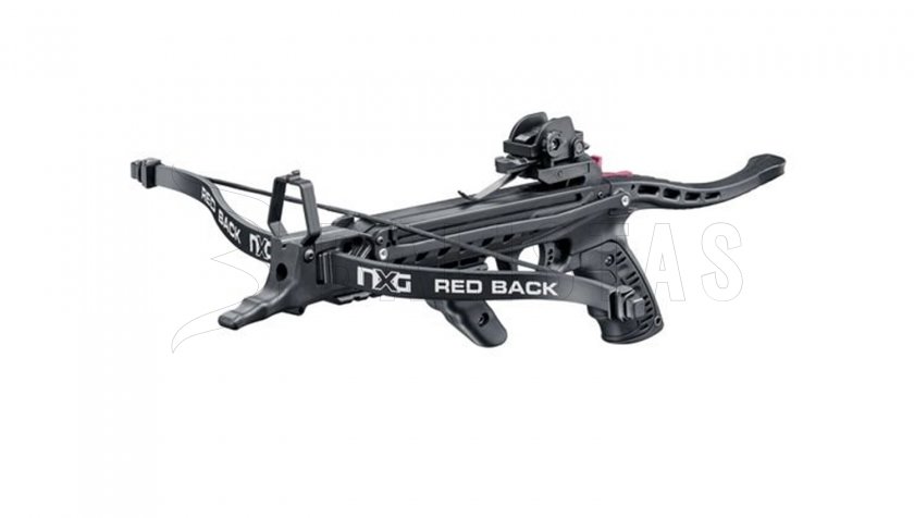 Kuša pištoľová NXG Red Back 80lbs čierna
