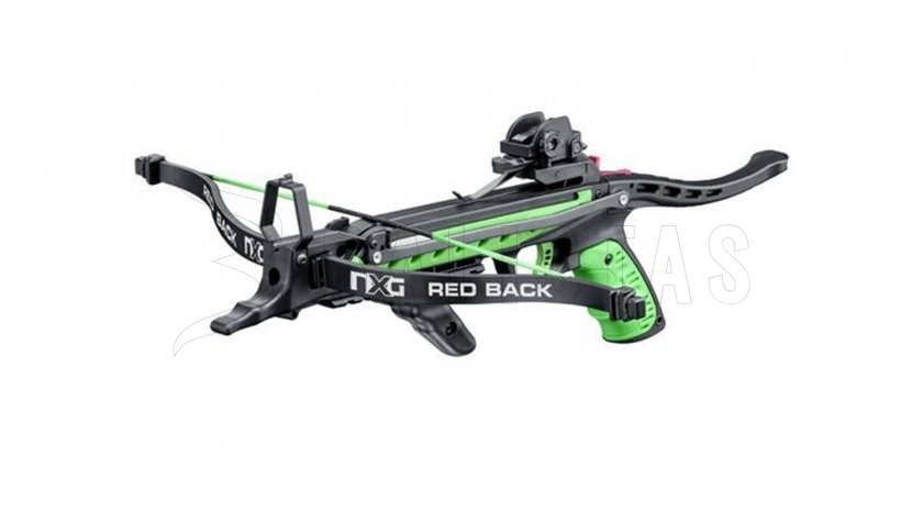 Kuša pištoľová NXG Red Back 80lbs zelená