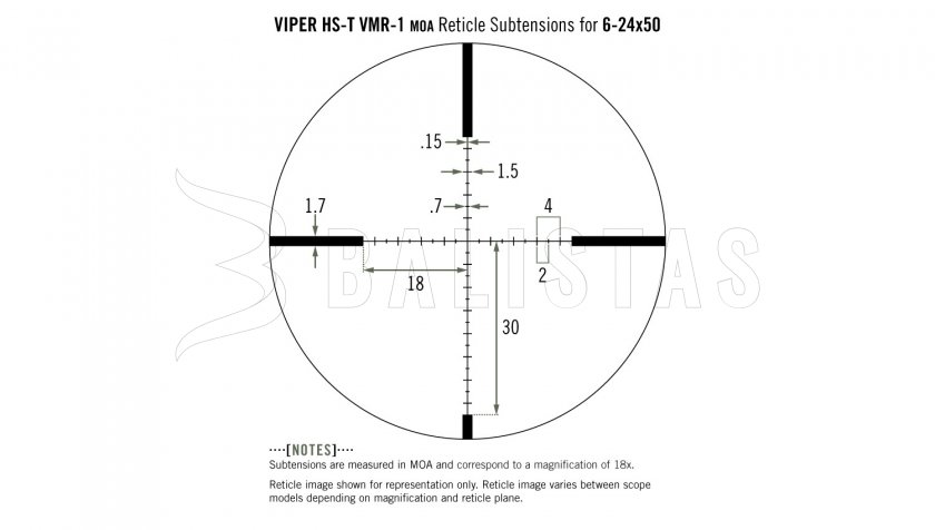 Puškohľad Vortex Viper HST 6-24x50 AO VMR-1