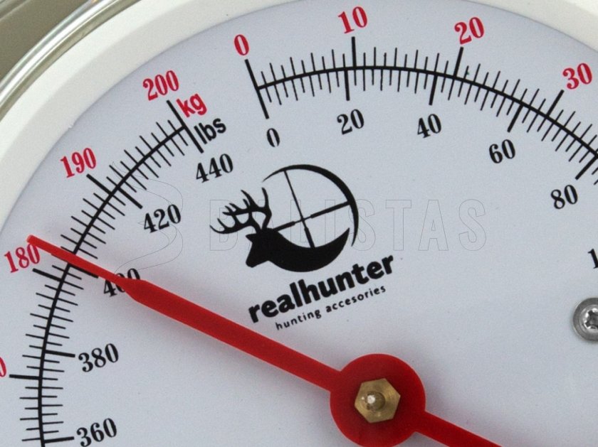 RealHunter Analógová závesná váha do 200 kg