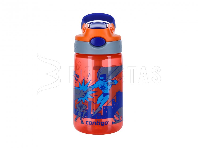 Detská fľaša Contigo James 0,42 l oranžová superhero