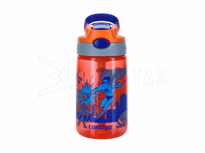 Detská fľaša Contigo James 0,42 l oranžová superhero