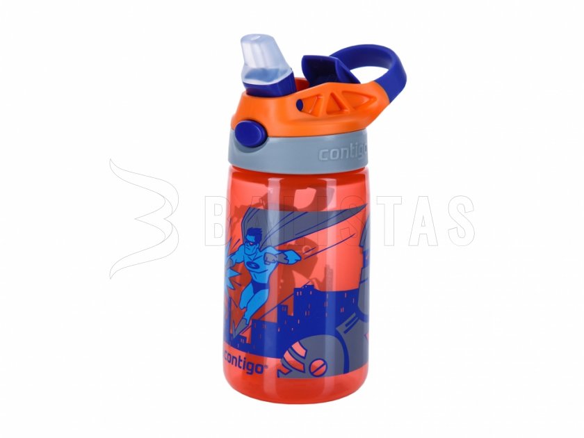 Detská fľaša Contigo James 0,42 l oranžová superhero