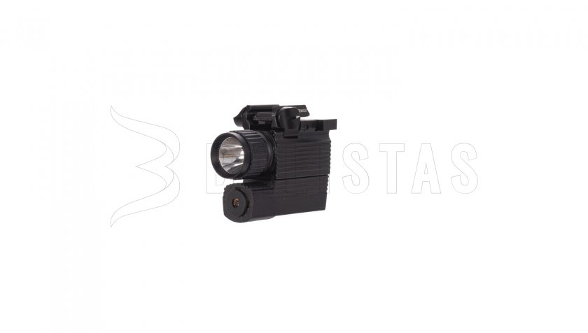 Laserový zameriavač Venox Flash zelený s LED svietidlom