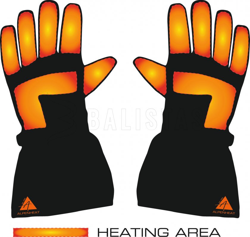 Vyhrievané rukavice AG2 Fire-Glove - veľkosť S