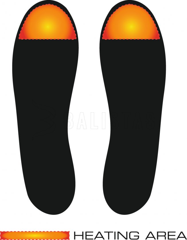 Alpenheat Vyhrievané vložky do topánok AH8 Comfort