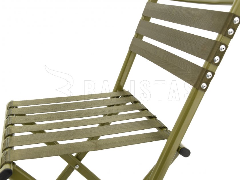 Skladacia kempingová stolička Cattara NATURE s operadlom
