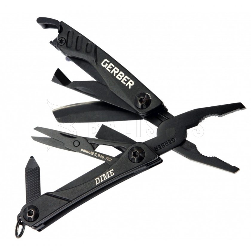 Sada Gerber Dime Black + nôž Paralite Rose