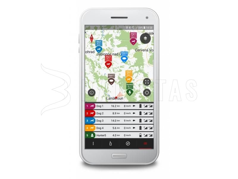 Obojok pre GPS lokátor Dogtrace DOG GPS X30T