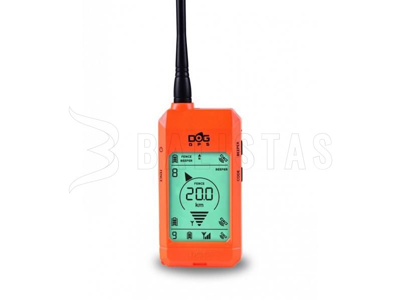 Prijímač pre GPS lokátor Dogtrace DOG GPS X20 oranžový