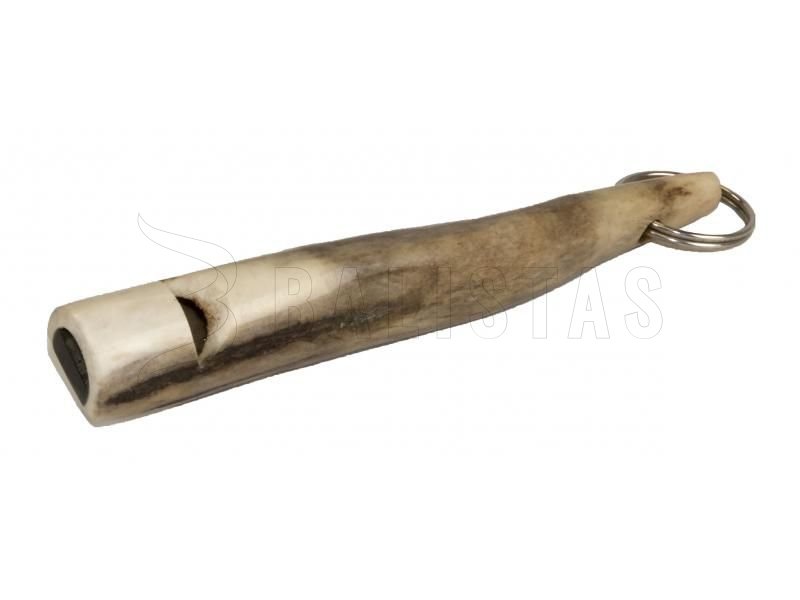 Píšťalka pre psov Eurohunt paroh jeleňa 110 mm
