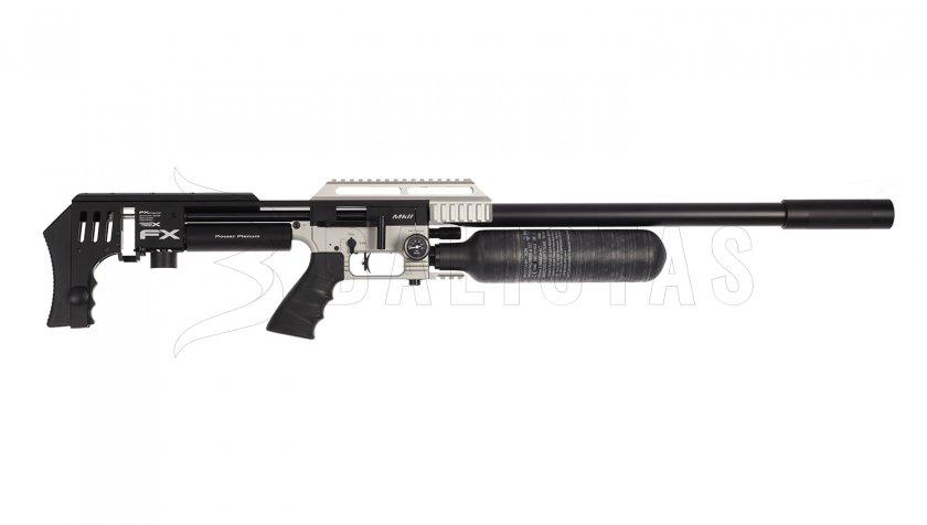 Vzduchovka FX Impact MKII Sniper Edition, Power Plenum, Silver 6,35mm