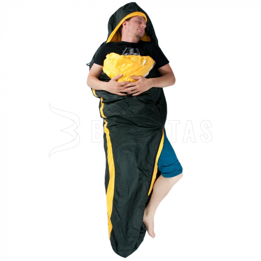 Spací vak Zulu Ultralight 900 175cm black