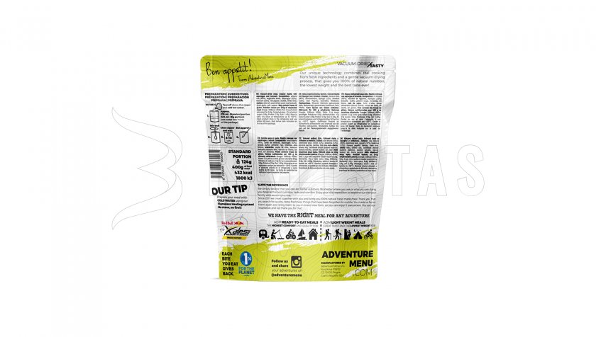 Krémové rizoto so špargľou a brokolicou Adventure Menu Lightweight