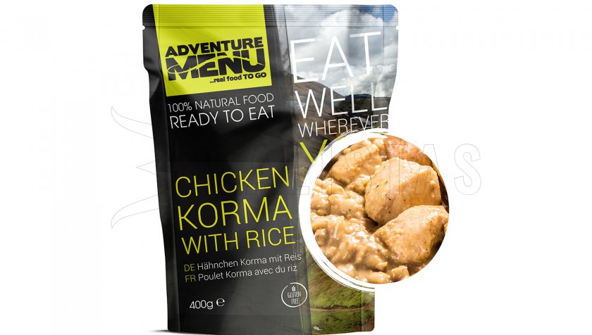 Kuracie korma s ryžou Dobrodružstvo Menu