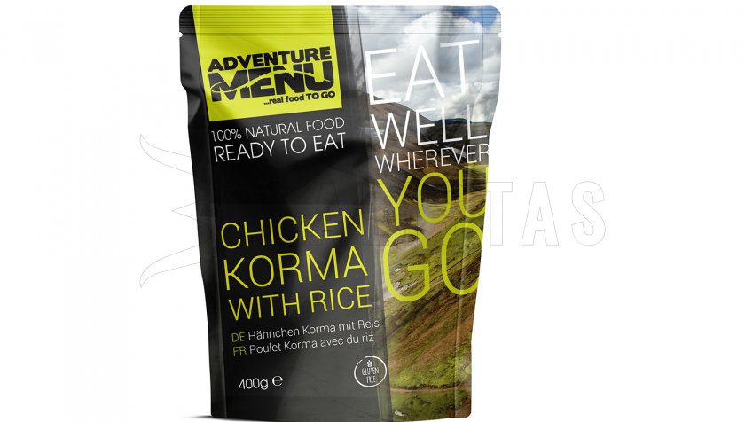 Kuracie korma s ryžou Dobrodružstvo Menu