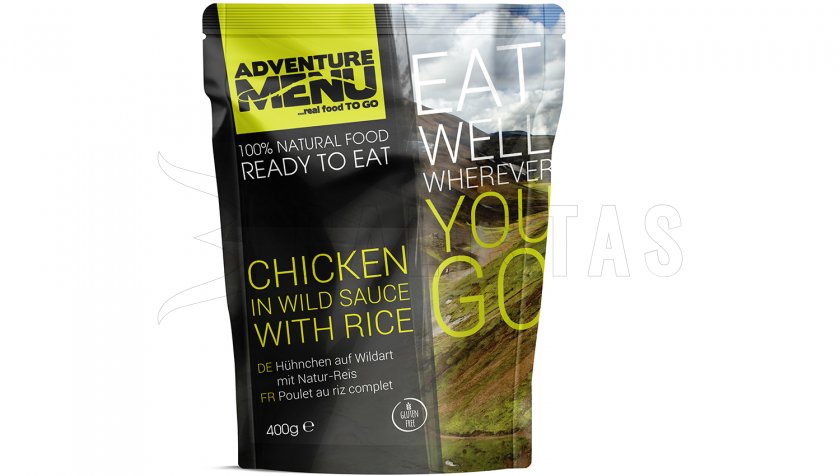Divoké kuracie mäso s ryžou Adventure Menu