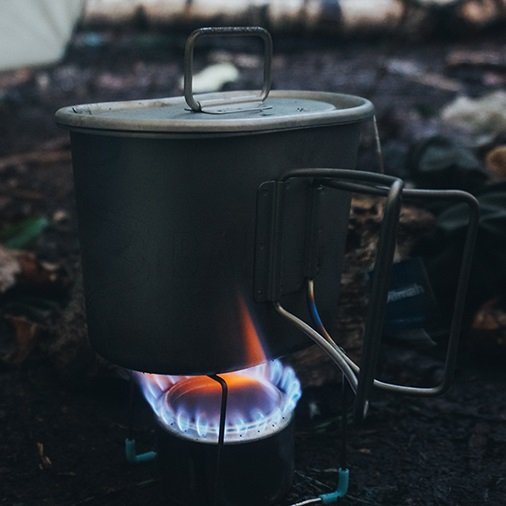 Titanová sada na varenie Keith Canteen Mess Kit