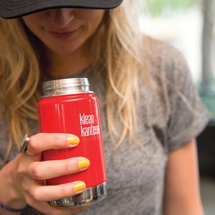 Termoska Klean Kanteen Wide Loop 355ml nerezová