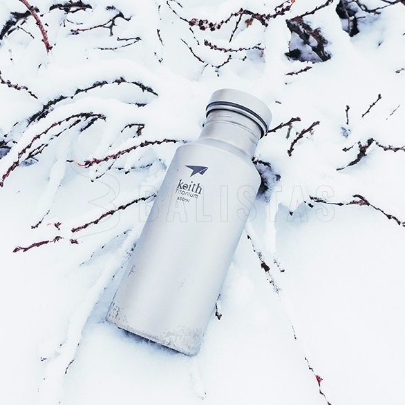 Titanová fľaša Keith Sport Bottle 550ml