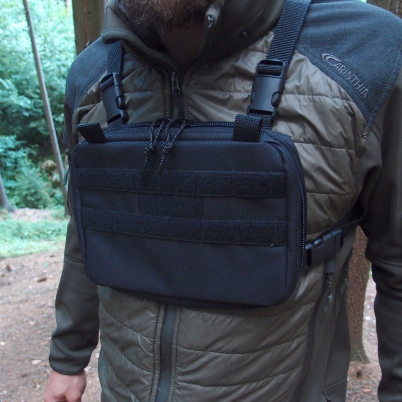 Hrudná brašna Jubö Front Bag Mini čierna