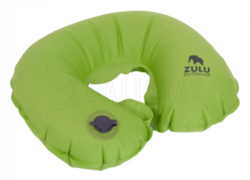Cestovný vankúš Zulu Traveller zelený