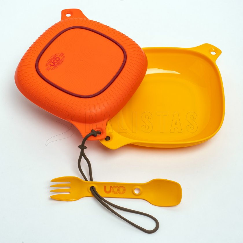 Súprava UCO Mess Kit 4 kusy oranžová