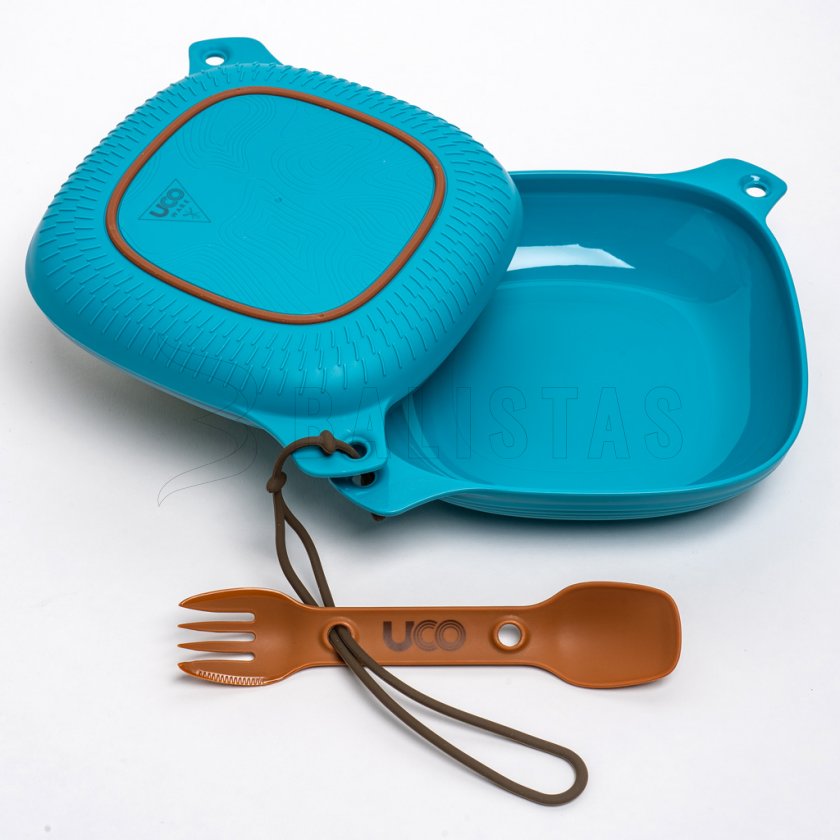 Jedálenská sada UCO Mess Kit 4-dielna modrá
