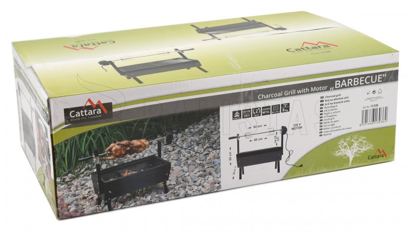 Gril Cattara Barbeque s otáčacou vidlicou