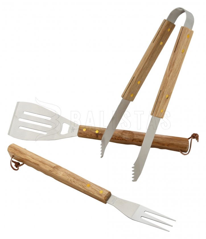 Grilovacie náradie Cattara Wood sada 3ks