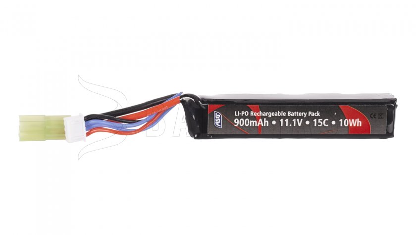 Bateria ASG Li-Po 11,1 V 900 mAh