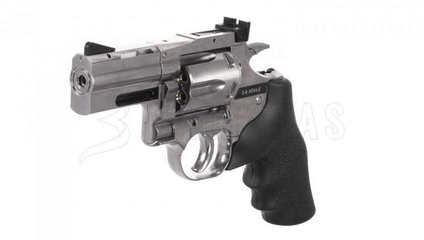 Vzduchový revolver ASG Dan Wesson 715 2,5" silver diabolky