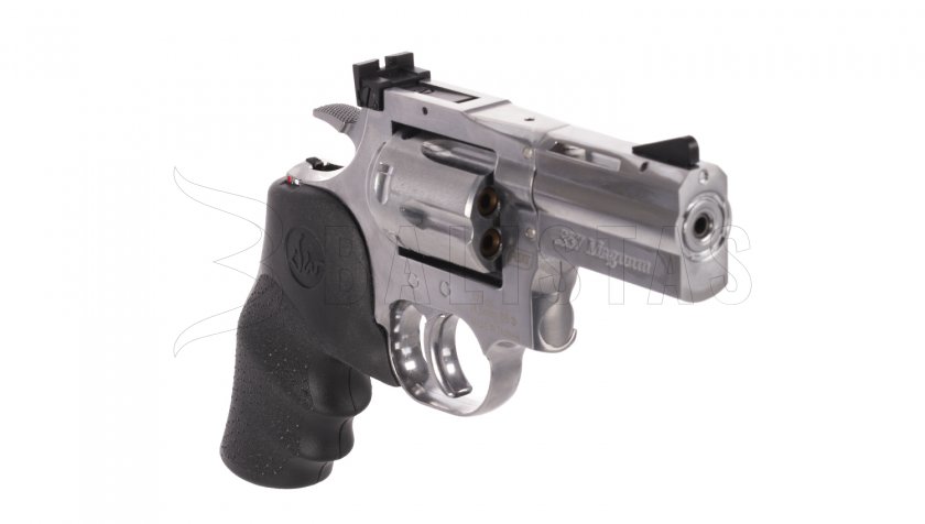 Vzduchový revolver ASG Dan Wesson 715 2,5" silver broky